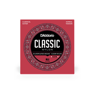D’ADDARIO EJ27N CUERDAS NYLON PARA GUITARRA ACUSTICA TENSION NORMAL