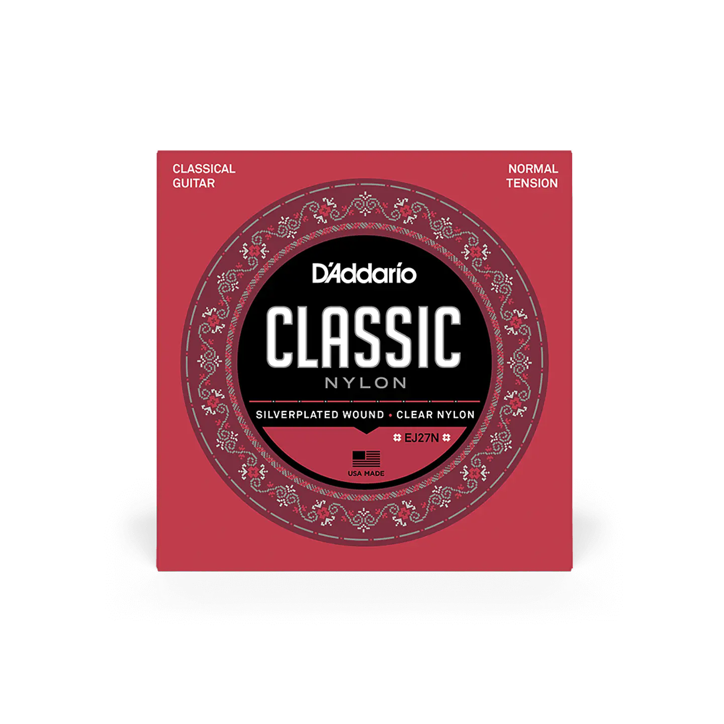 D’ADDARIO EJ27N CUERDAS NYLON PARA GUITARRA ACUSTICA TENSION NORMAL 2