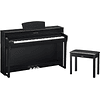 YAMAHA CLP735B BLACK CLAVINOVA PIANO DIGITAL