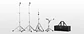 YAMAHA HW3 SET DE ATRILES LIVIANOS - thumbnail 3