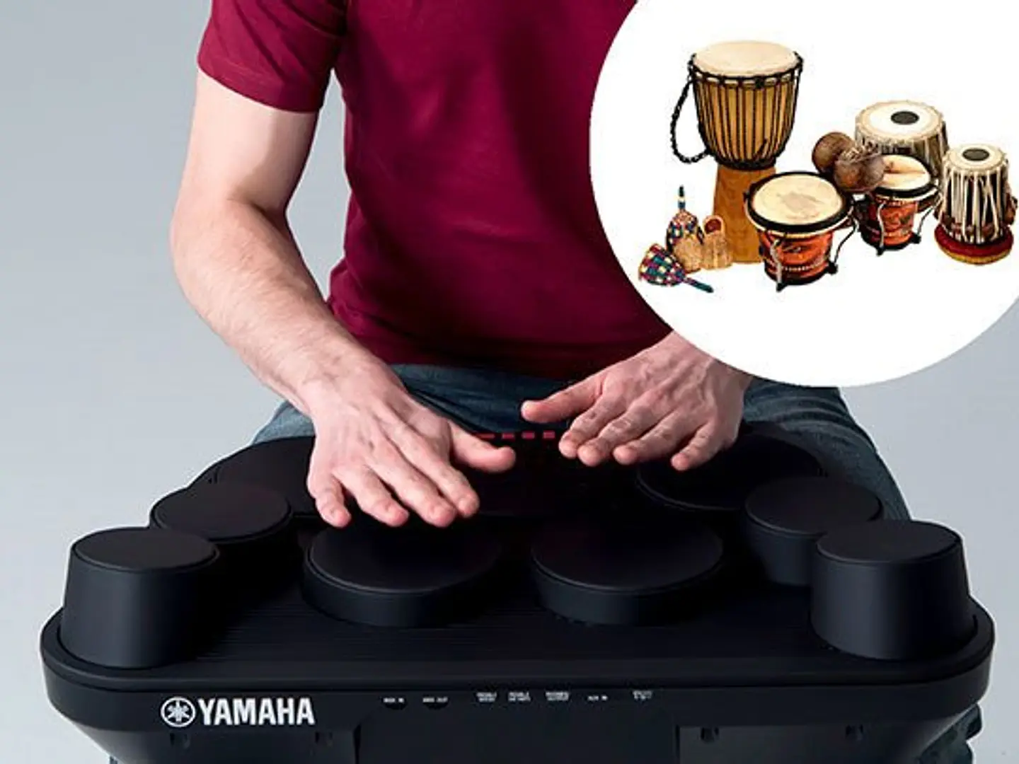 BATERIA ELECTRONICA YAMAHA DD75 7