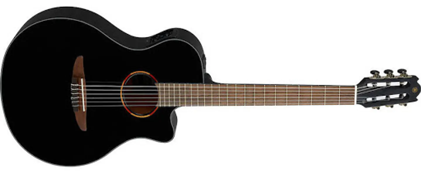 YAMAHA NTX1 BLACK GUITARRA ELECTROACUSTICA CUTAWAY 4