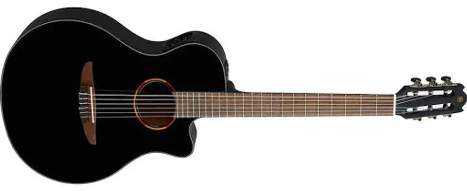 YAMAHA NTX1 BLACK GUITARRA ELECTROACUSTICA CUTAWAY 4