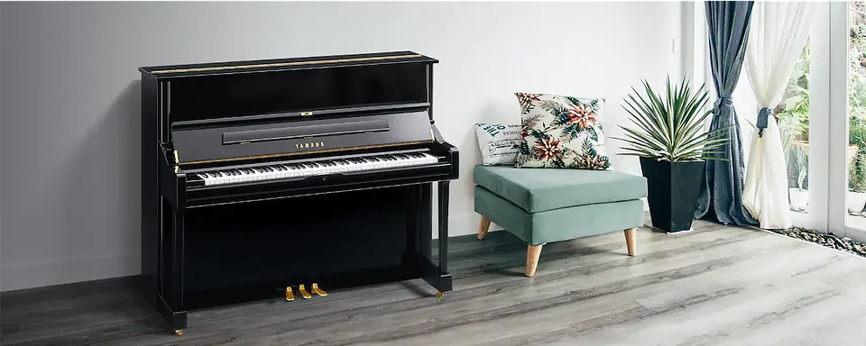 YAMAHA U1 PE PIANO VERTICAL ACUSTICO 6