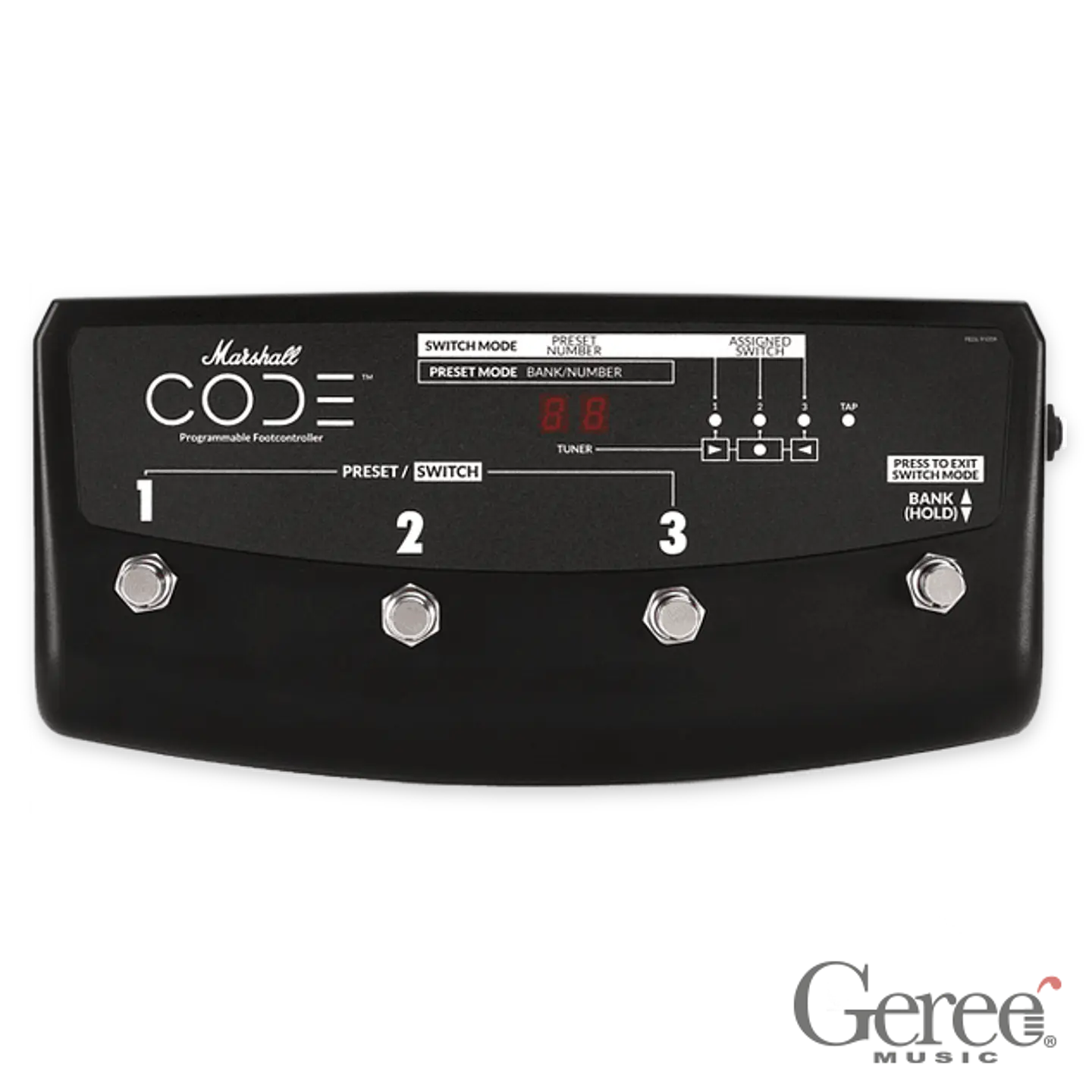 MARSHALL PDEL 91009 PEDALERA FOOTSWITCH AMPLIFICADOR 2