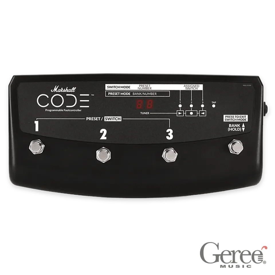 MARSHALL PDEL 91009 PEDALERA FOOTSWITCH AMPLIFICADOR 2