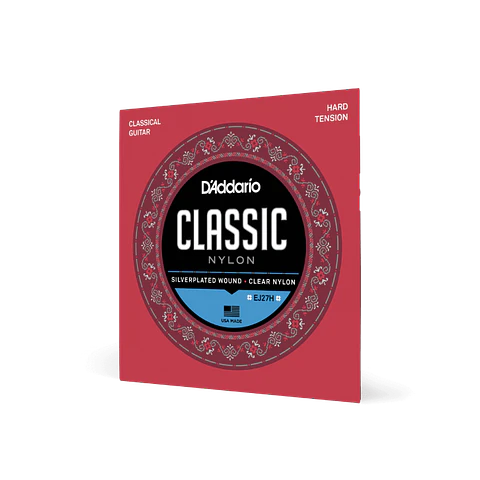 D’ADDARIO EJ27H CUERDAS NYLON PARA GUITARRA ACUSTICA TENSION ALTA