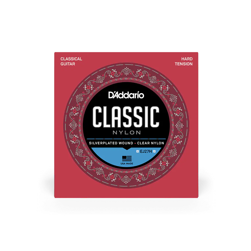 D’ADDARIO EJ27H CUERDAS NYLON PARA GUITARRA ACUSTICA TENSION ALTA 3