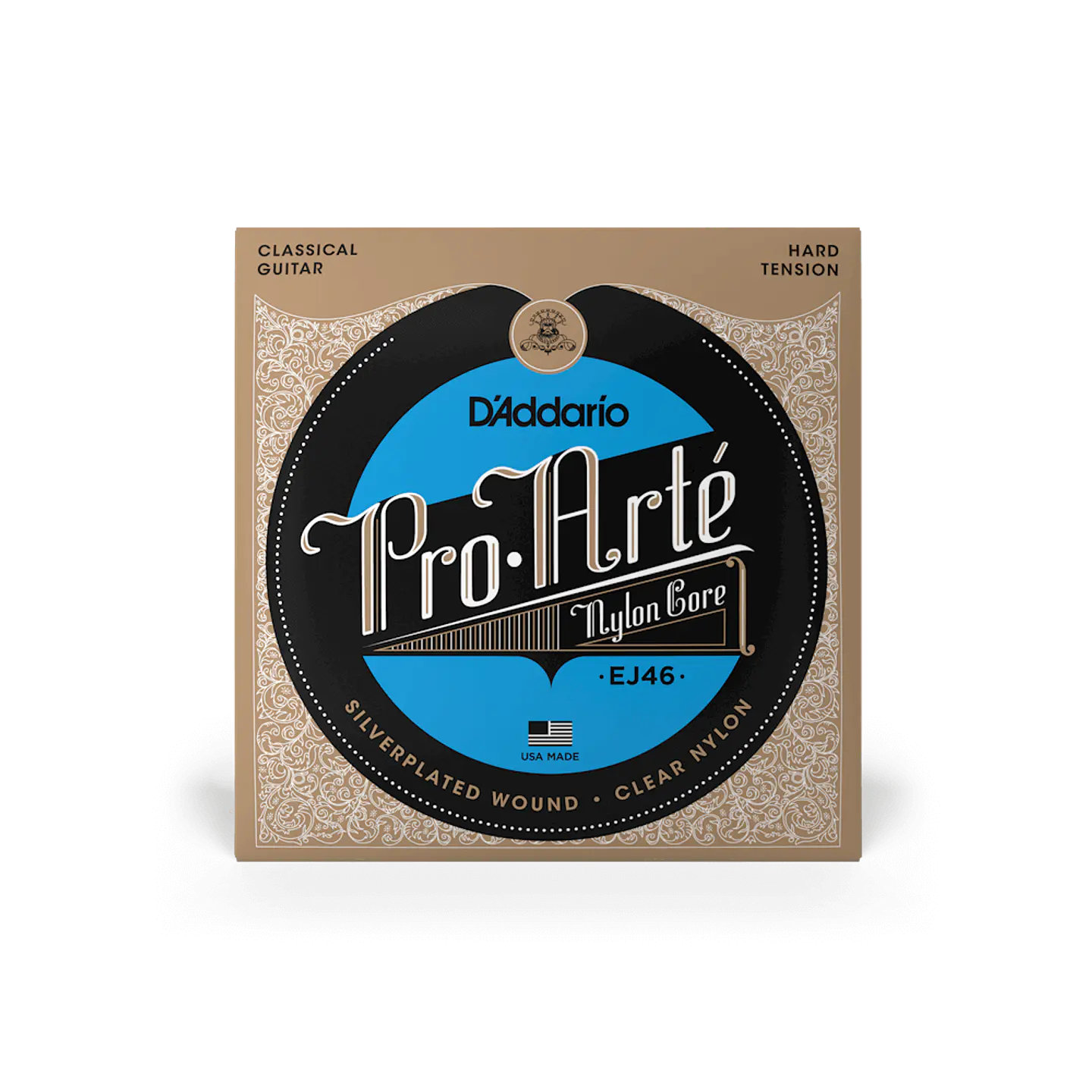 D’ADDARIO EJ46 CUERDAS NYLON PARA GUITARRA ACUSTICA TENSION ALTA 2