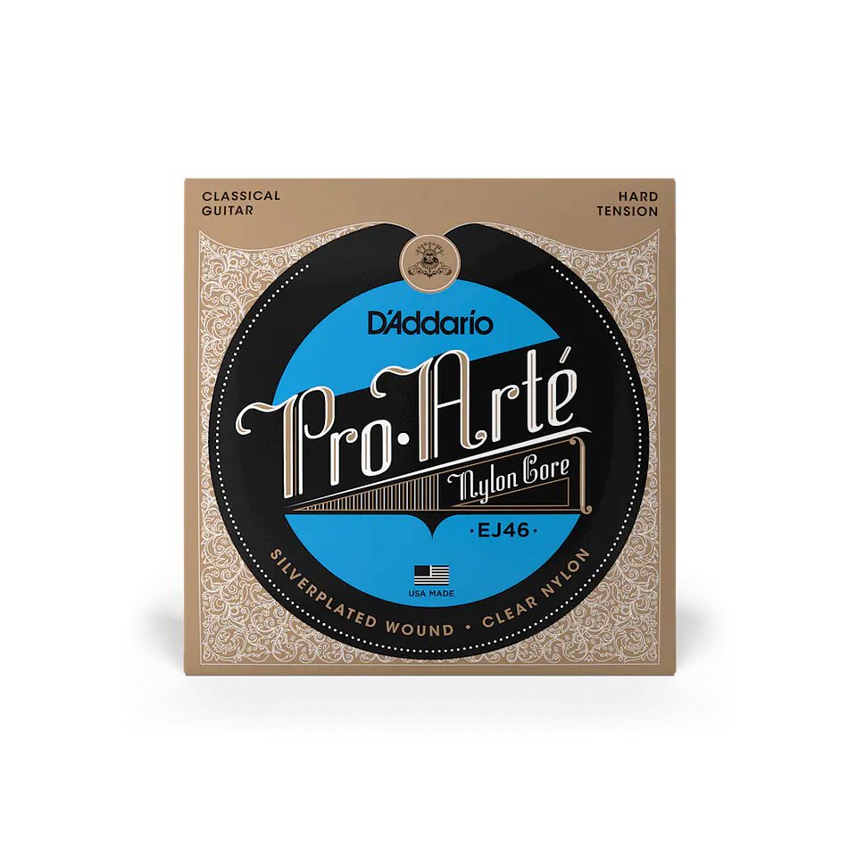 D’ADDARIO EJ46 CUERDAS NYLON PARA GUITARRA ACUSTICA TENSION ALTA 2