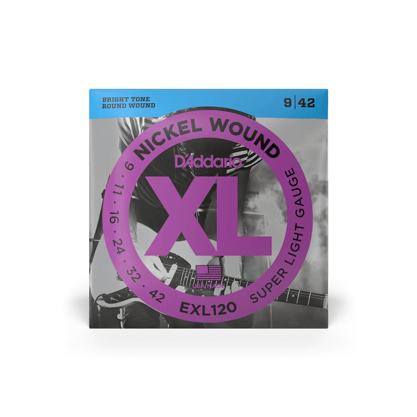 D’ADDARIO EXL120 CUERDAS METAL PARA GUITARRA ELECTRICA LIGHT 2