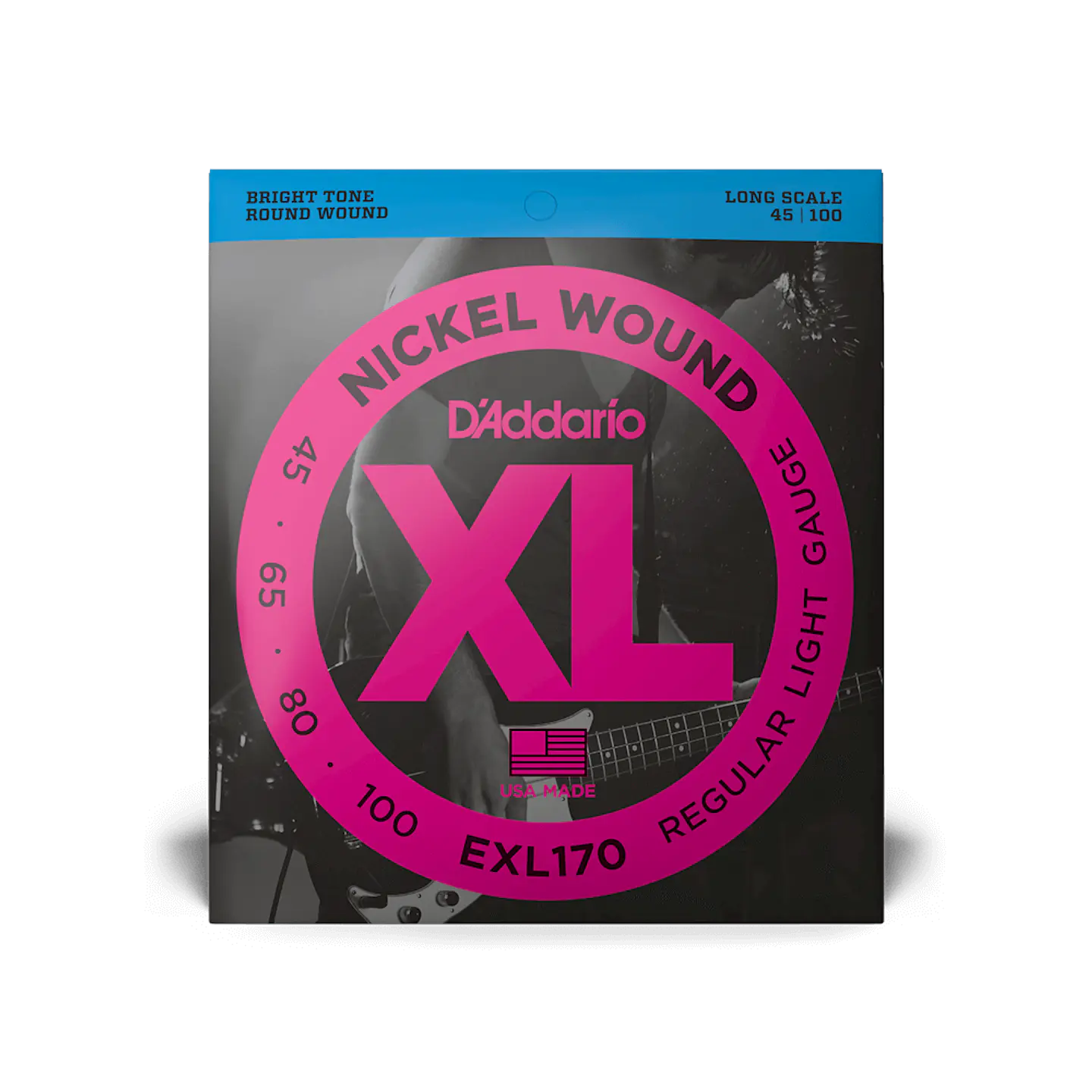 D’ADDARIO EXL170 CUERDAS PARA BAJO ELECTRICO REGULAR LIGHT (4 CUERDAS) 3