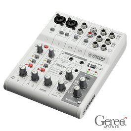 YAMAHA LIVE STREAMING MIXER AG06MK2 WHITE