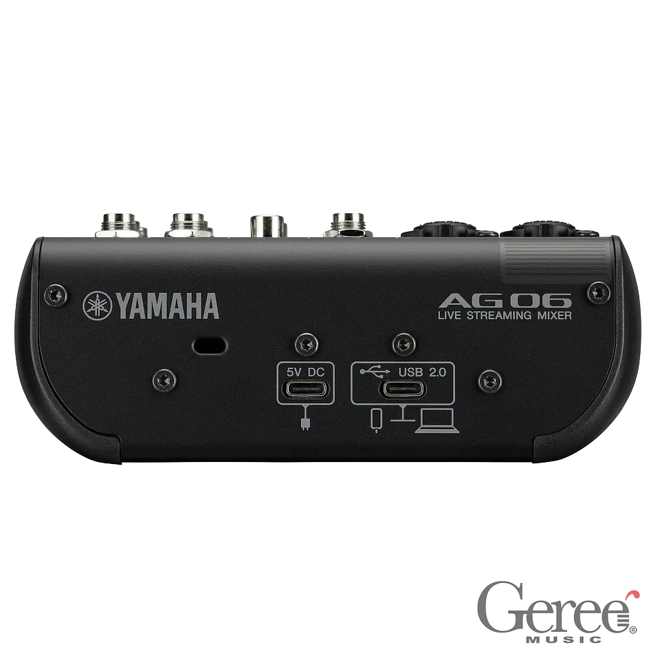 YAMAHA LIVE STREAMING MIXER AG06MK2 BLACK 3