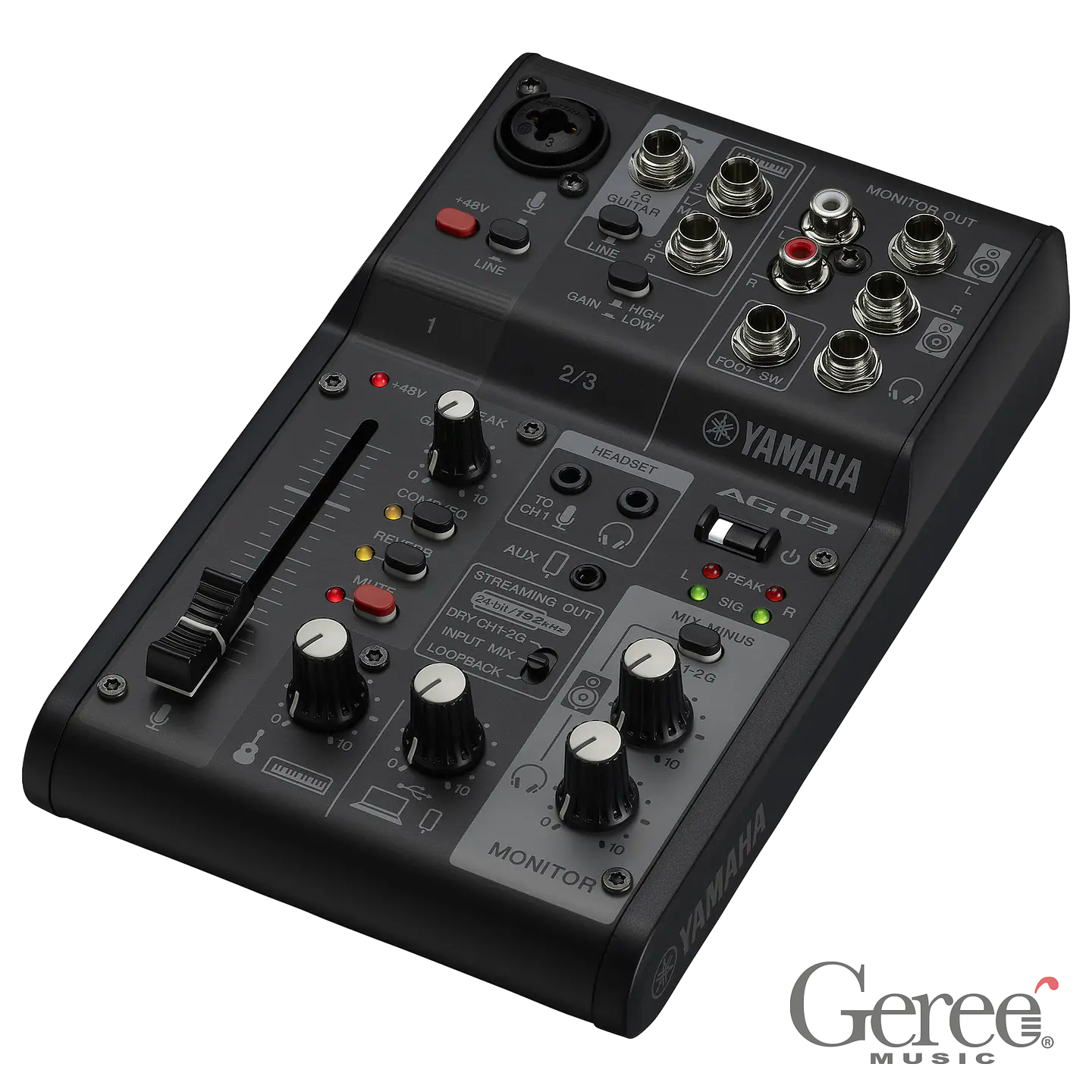 YAMAHA LIVE STREAMING MIXER AG03MK2 BLACK 1