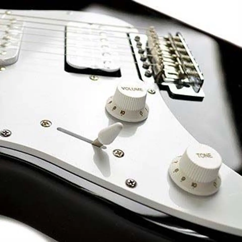 YAMAHA GUITARRA ELECTRICA PAC112JL BLACK PARA ZURDOS LEFT HANDED 6