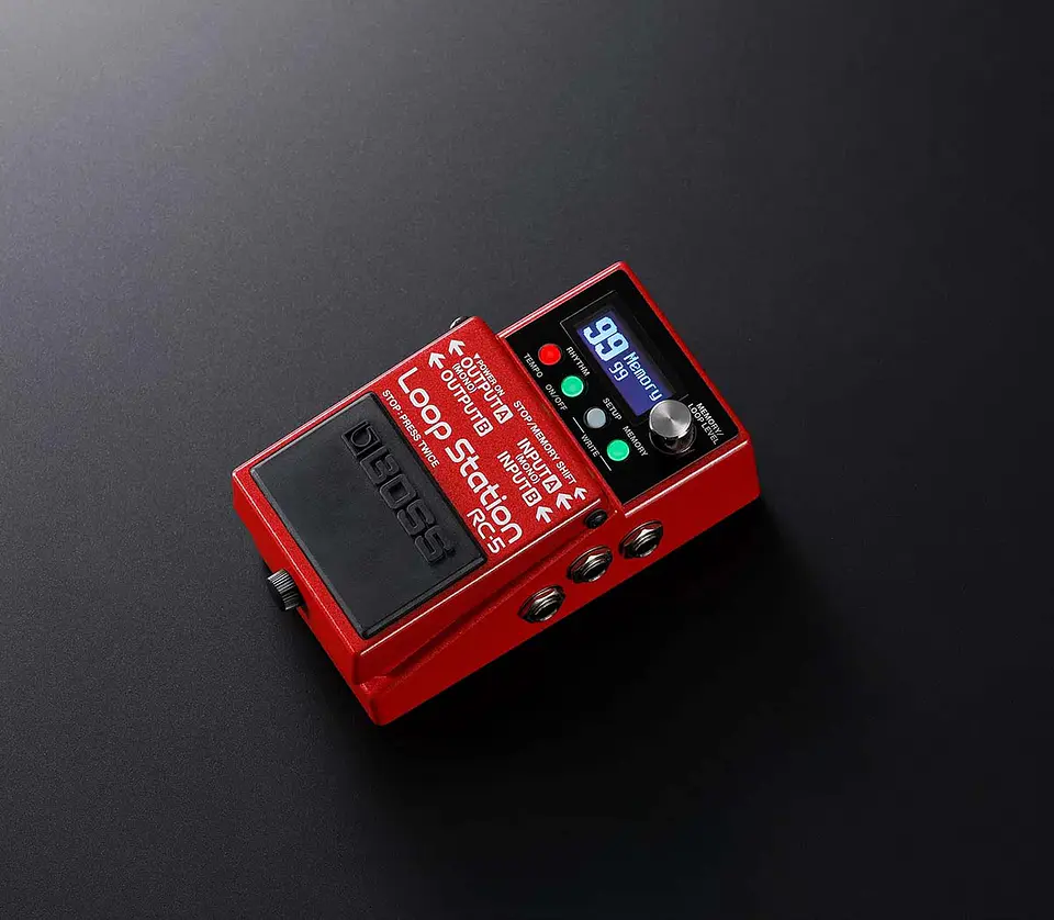 BOSS PEDAL RC5 LOOP STATION LOOPER PEDAL 5
