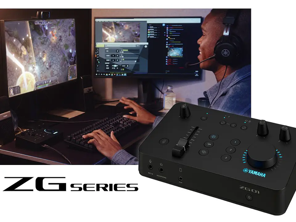 YAMAHA ZG01 PACK GAME STREAMING AUDIO MIXER 8