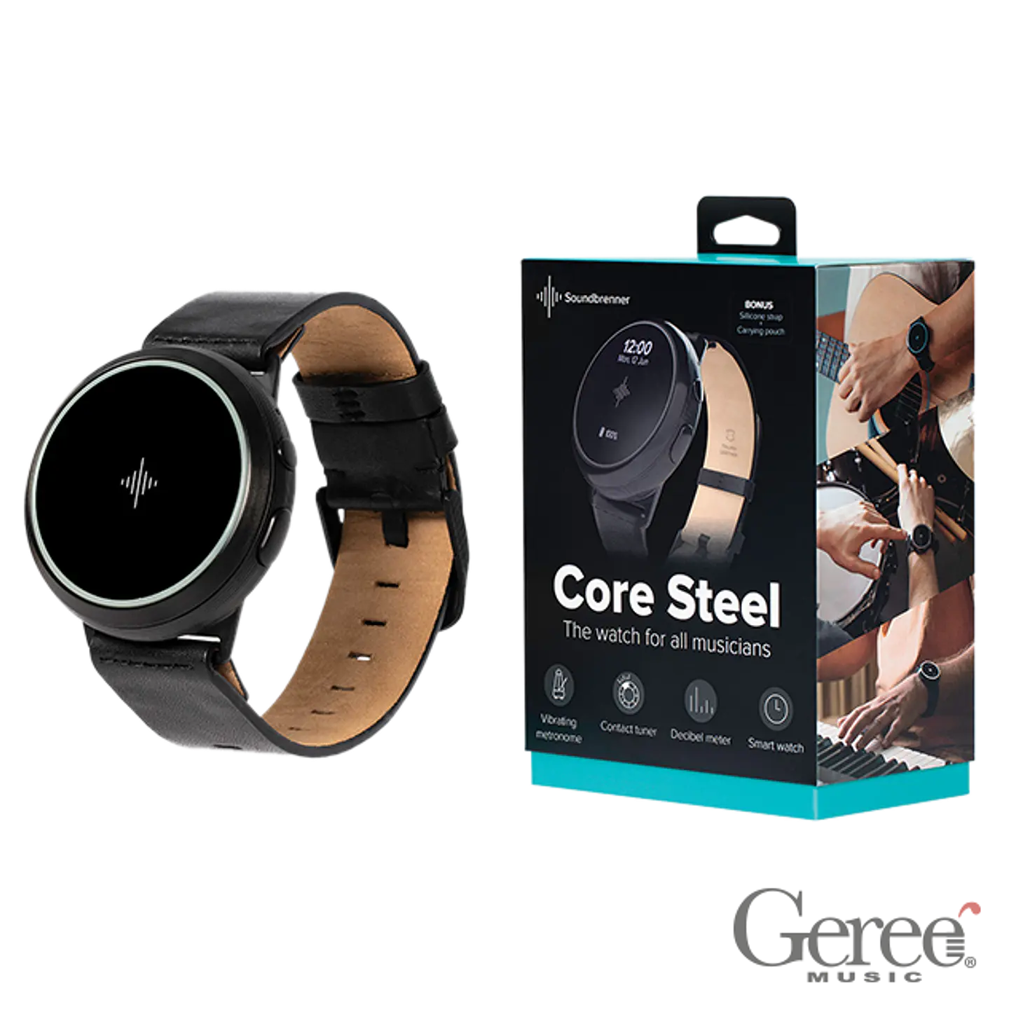 SOUNDBRENNER CORE 2 STEEL SMART WATCH METRONOMO INTELIGENTE 4