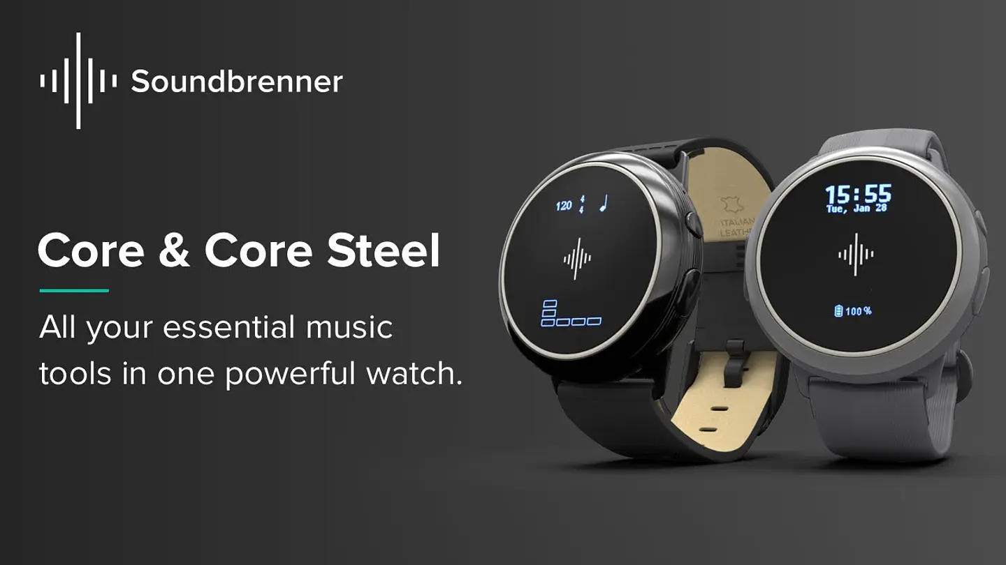 SOUNDBRENNER CORE 2 STEEL SMART WATCH METRONOMO INTELIGENTE 11