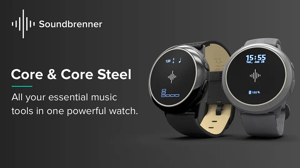 SOUNDBRENNER CORE 2 STEEL SMART WATCH METRONOMO INTELIGENTE 11