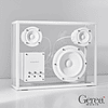 TRANSPARENT WHITE SPEAKER PARLANTE BLUETOOTH