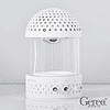 TRANSPARENT LIGHT SPEAKER WHITE PARLANTE BLUETOOTH