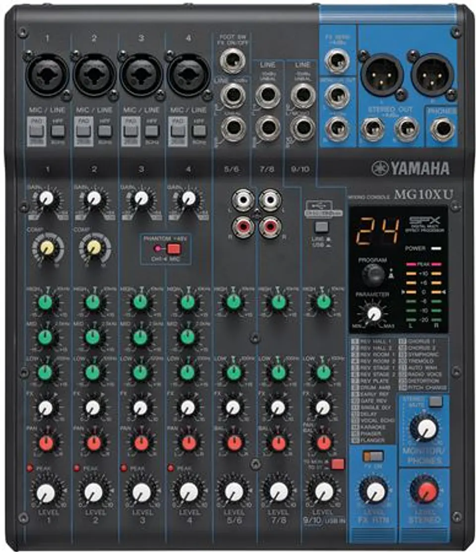 YAMAHA MG10XU MIXER 3