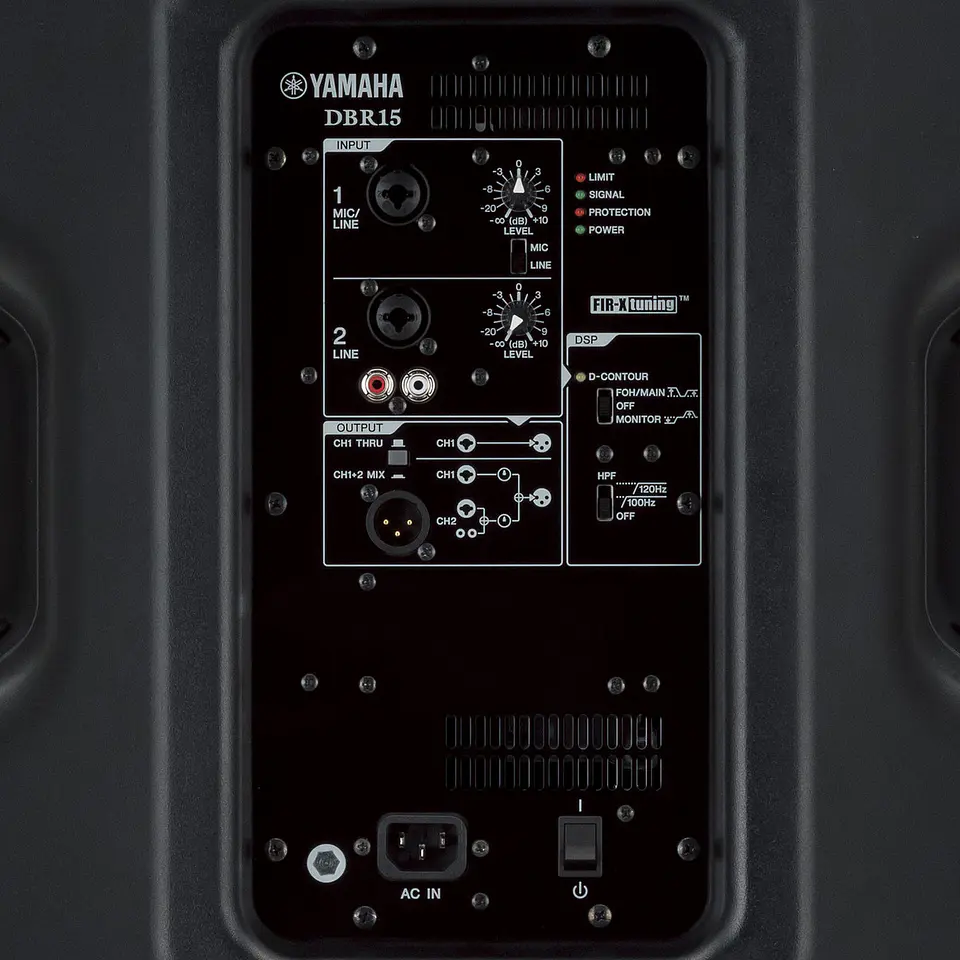YAMAHA DBR15 PARLANTE ACTIVO  4