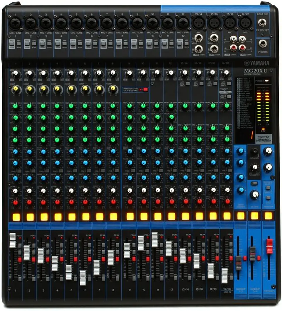 YAMAHA MG20XU MIXER  3