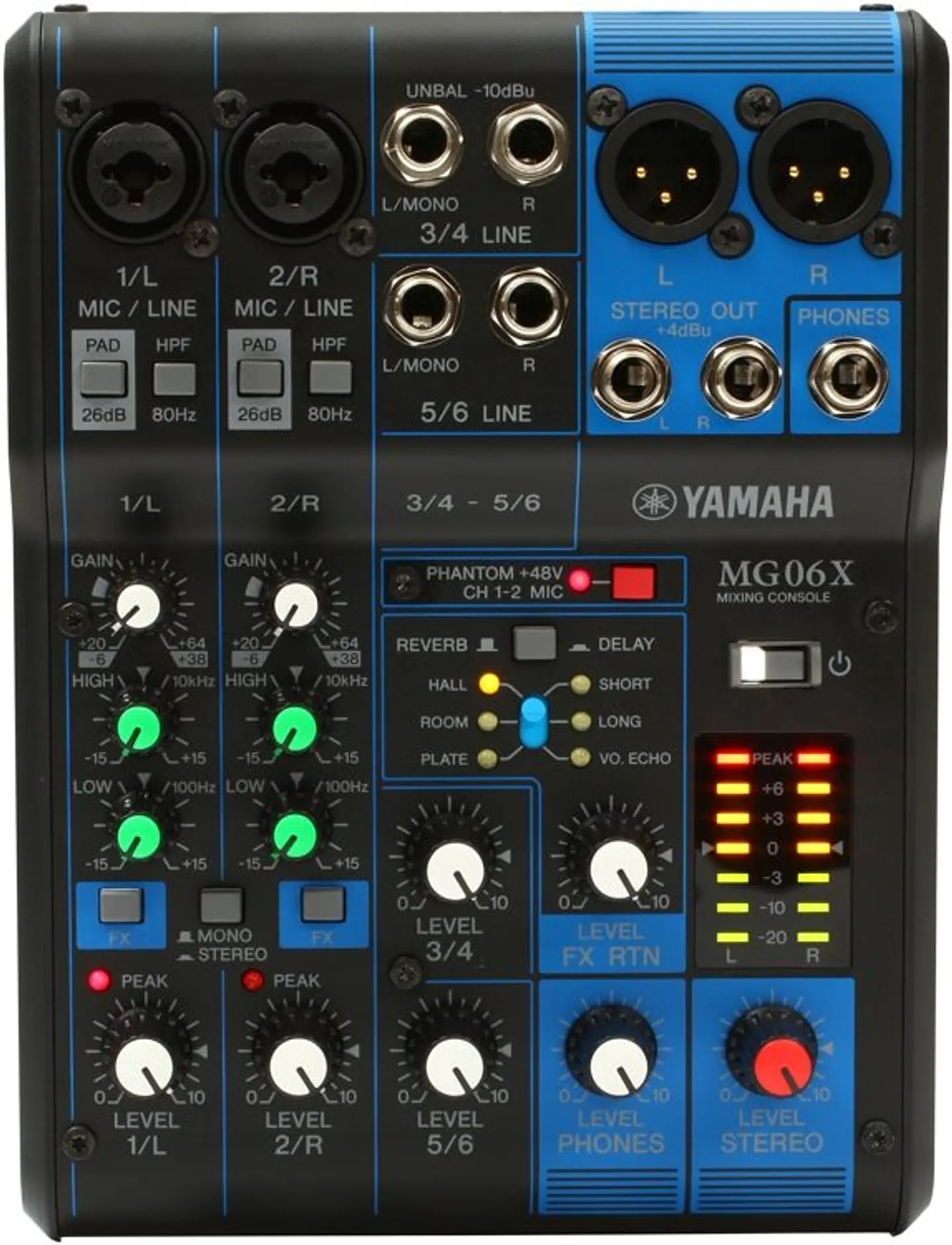 YAMAHA MG06X MIXER 2