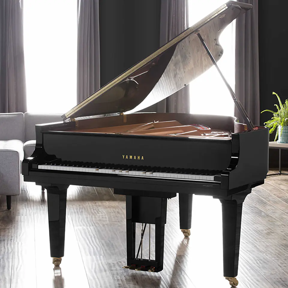 YAMAHA DGB1K ENST DISKLAVIER BABY GRAND PIANO PIANO DE COLA 3