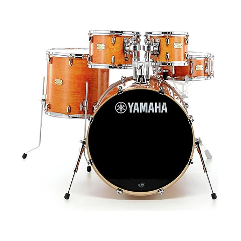 BATERIA ACUSTICA STAGE CUSTOM BOMBO 22" YAMAHA SBP2F5 HONEY AMBER