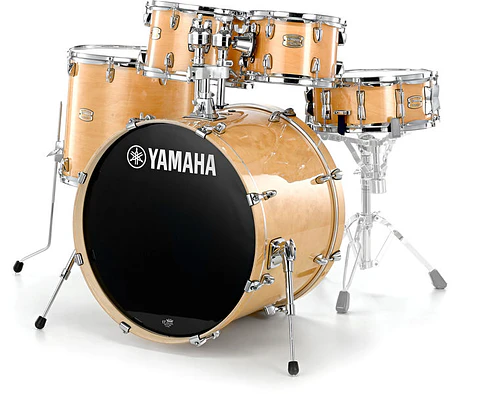 YAMAHA SBP2F5 NAT WOOD BATERIA ACUSTICA STAGE CUSTOM BOMBO 22"