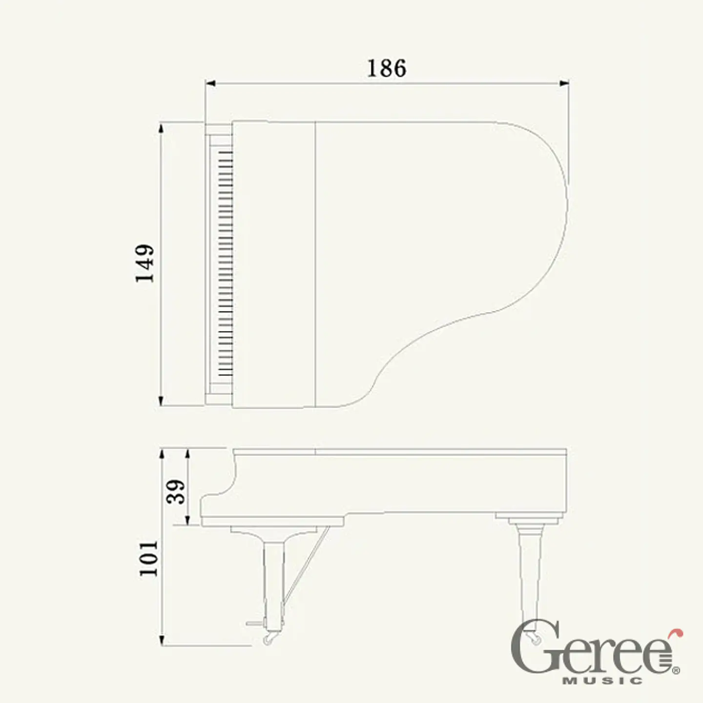 YAMAHA C3X PE GRAND PIANO 5