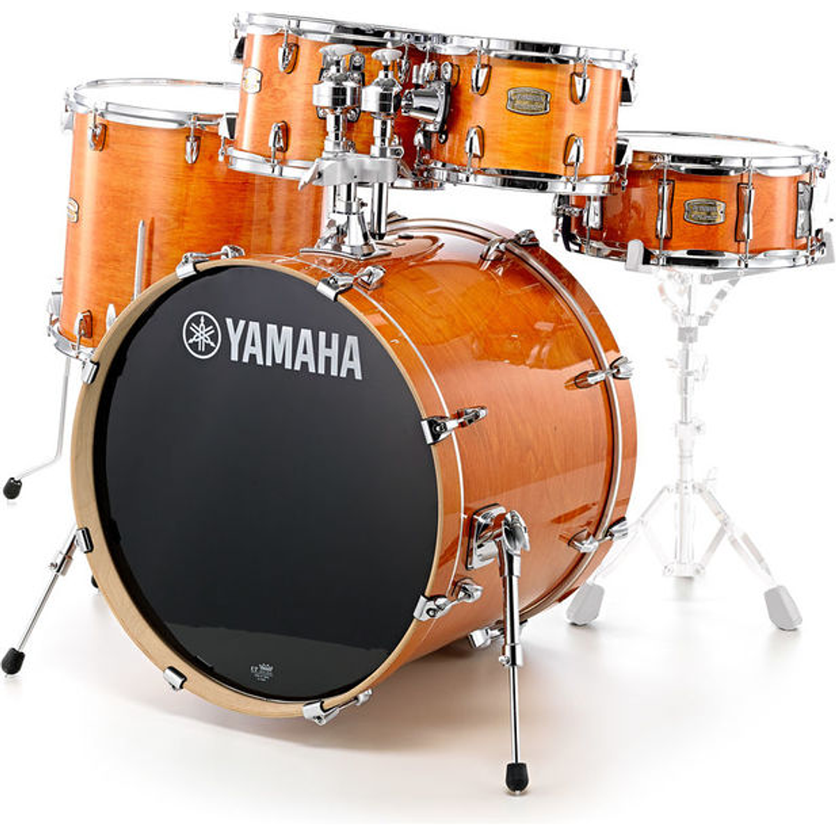 BATERIA ACUSTICA STAGE CUSTOM BOMBO 20" YAMAHA SBP0F5 HON...
