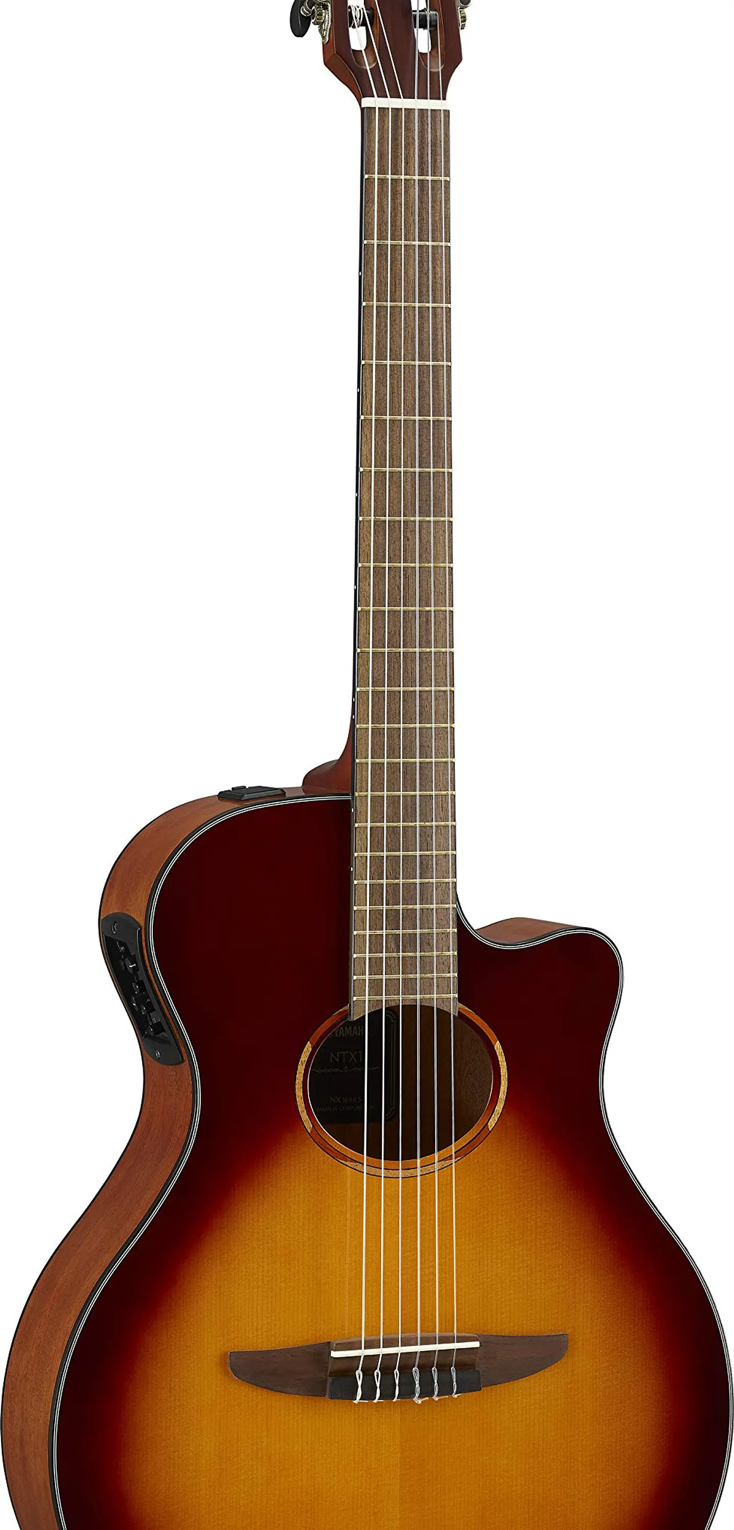 YAMAHA NTX1 BROWN SUNBURST GUITARRA ELECTROACUSTICA CUTAWAY 2