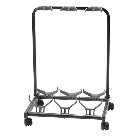 QUIKLOK CARRO SOPORTE PARA 3 GUITARRAS CON RUEDAS GS430