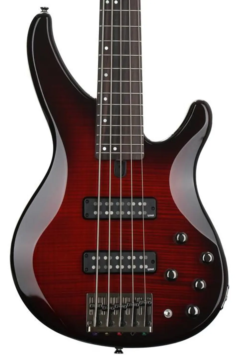 YAMAHA TRBX605FM DARK RED BURST BAJO ELECTRICO 4