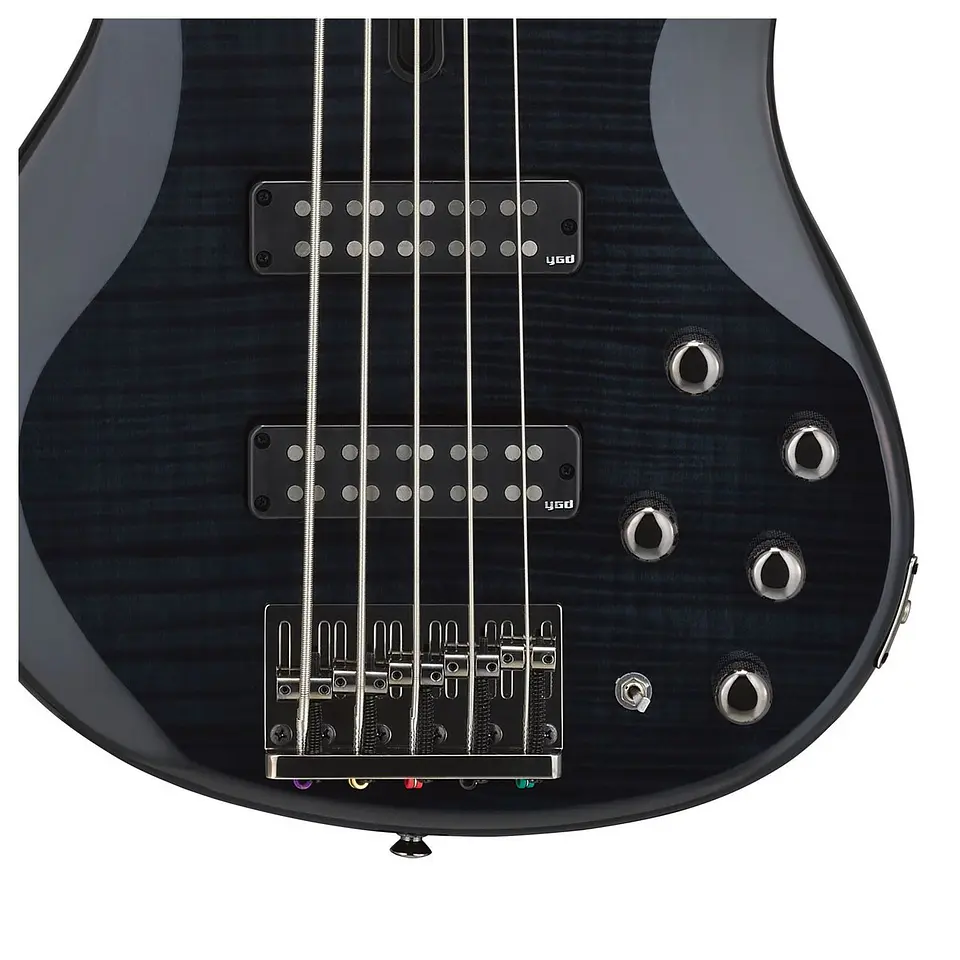 YAMAHA TRBX605FM TRANSLUCENT BLACK BAJO ELECTRICO 3