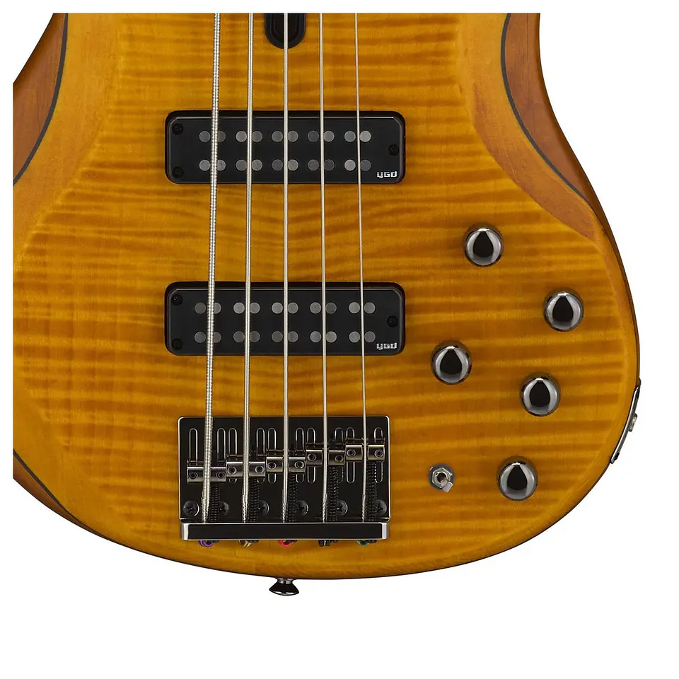 YAMAHA TRBX605FM MATTE AMBER BAJO ELECTRICO 4