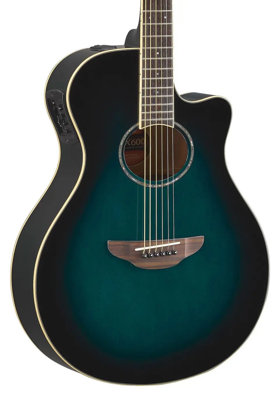 YAMAHA APX600 OBB ELECTROACOUSTIC GUITAR 3