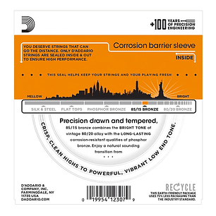 D’ADDARIO EZ900 CUERDAS PARA GUITARRA ELECTROACUSTICA EXTRA LIGHT