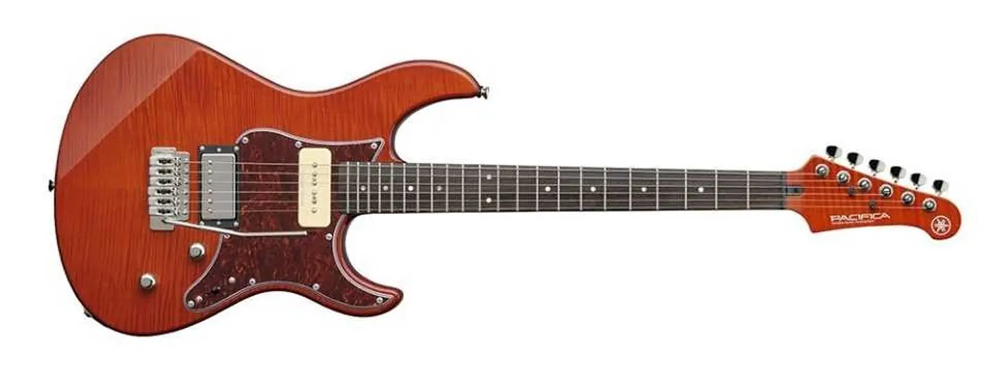 YAMAHA GUITARRA ELECTRICA PAC611VFMCB CARAMEL BROWN 5
