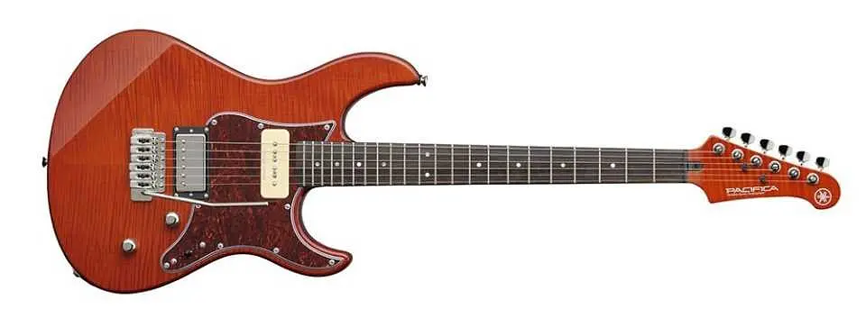 YAMAHA GUITARRA ELECTRICA PAC611VFMCB CARAMEL BROWN 5