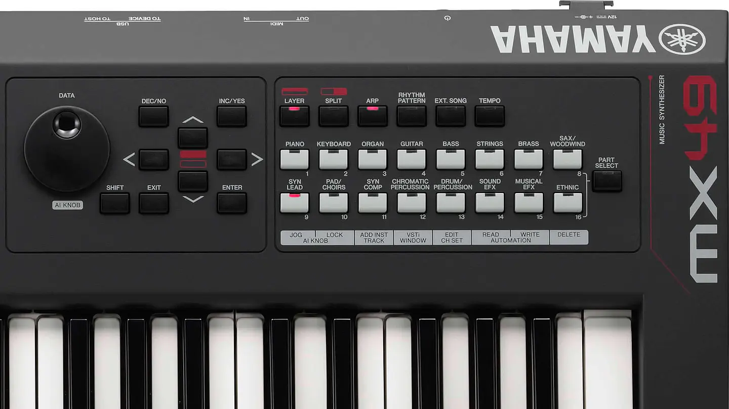 YAMAHA MX49 SINTETIZADOR  5