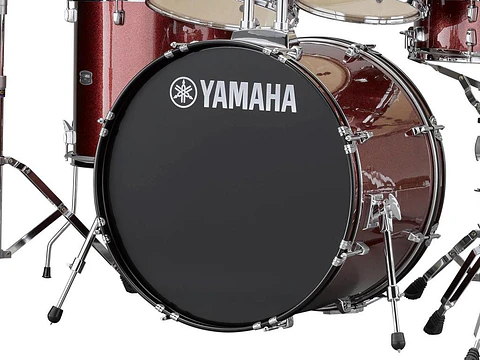 YAMAHA RDP2F5 BURGUNDY GLITTER BATERIA ACUSTICA RYDEEN BOMBO 22"