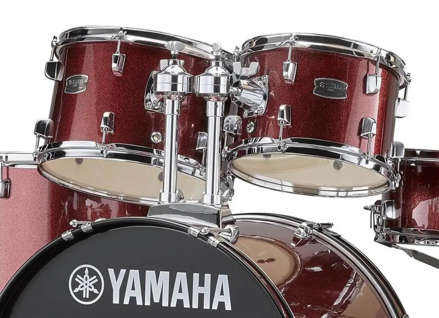 YAMAHA RDP2F5 BURGUNDY GLITTER BATERIA ACUSTICA RYDEEN BOMBO 22