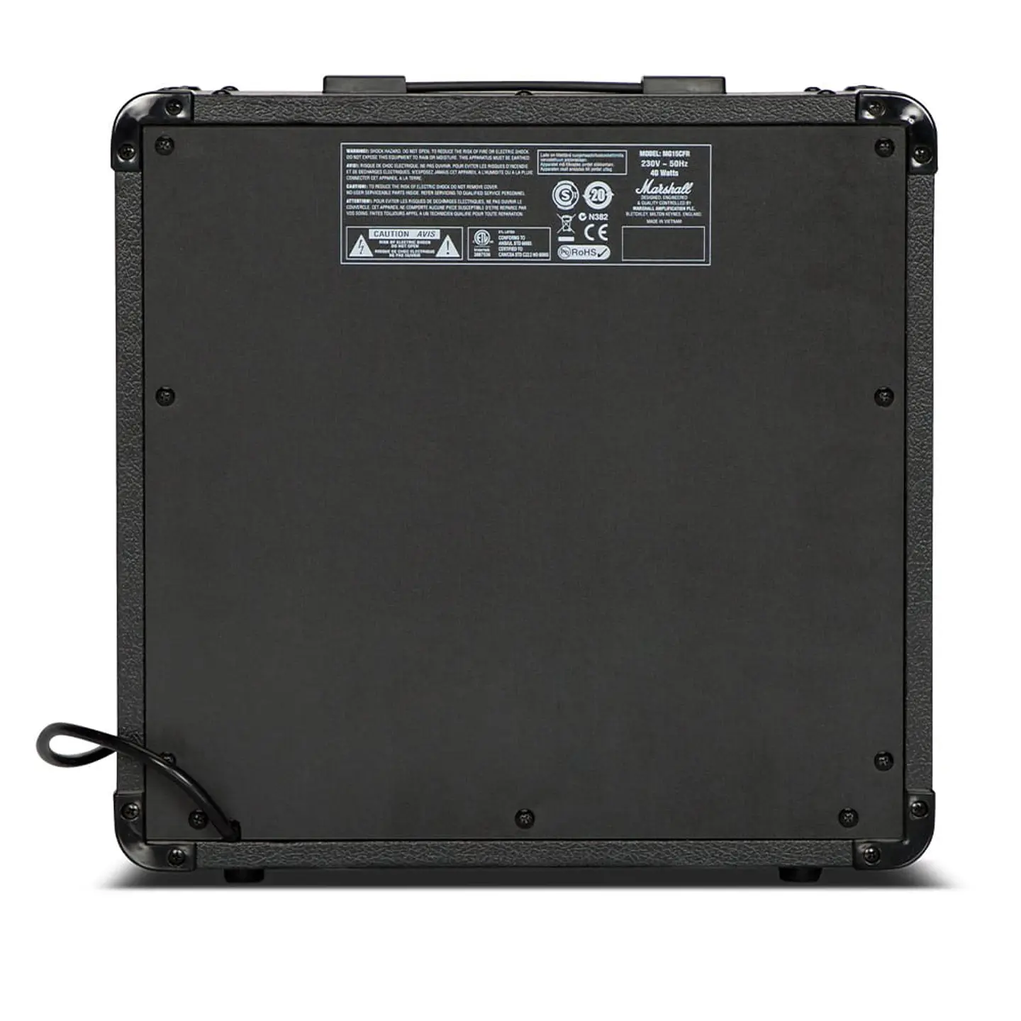 MARSHALL MG15R AMPLIFICADOR DE GUITARRA REVERB 15W 3