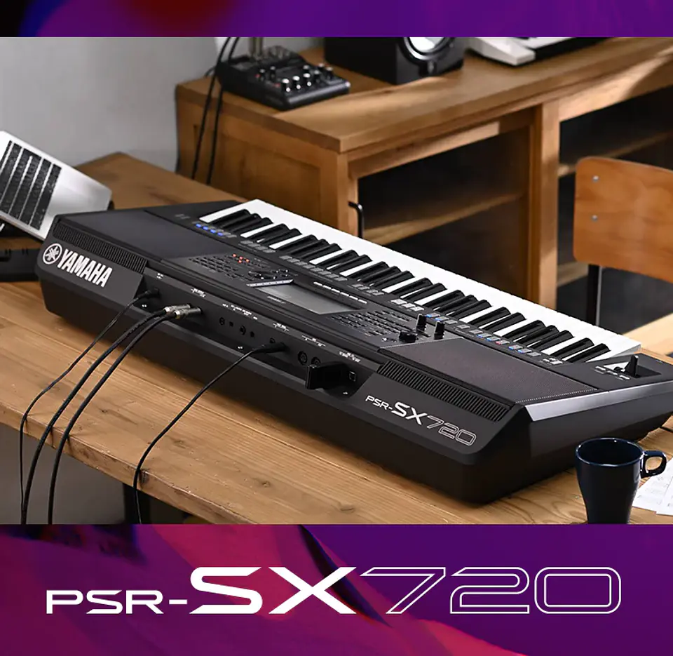 YAMAHA PSRSX720 WORKSTATION ARRENGER  6